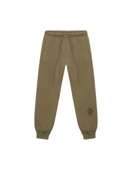 Embroidered Shell sweatpants ARMY